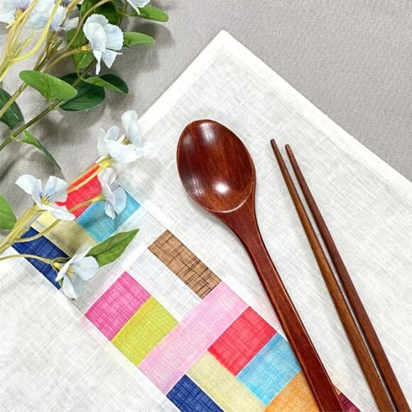 Set of 6pcs Korean Traditional Table Placemats | Ramie Fabric | Quilt | Hanbok - Picture 1 of 14